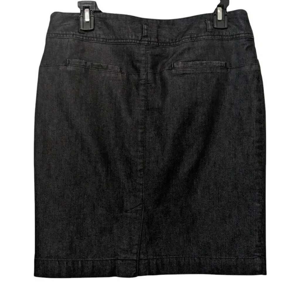 KENNETH COLE Denim Mini Skirt Short Knee-length Size 8
